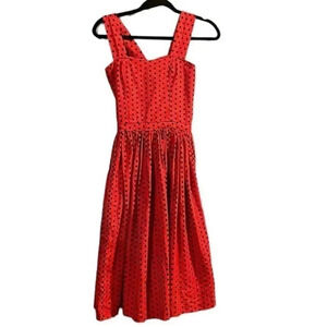 Handmade‎ Sleeveless Red Dress/Valentine's Day